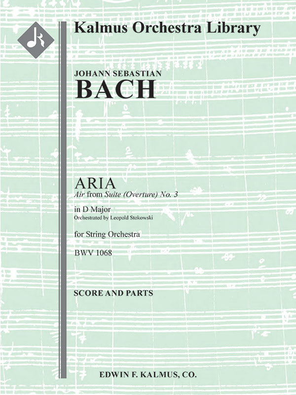 Suite (Overture) No. 3 in D, BWV 1068: Aria (Air on the G String) Cover Image