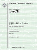 Prelude in B minor (No. 24, from Well-Tempered Clavier, Book I, BWV 869) Cover Image