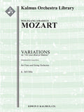 Variations on "Ah vous dirai-je Maman," K. 265/300e Cover Image