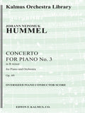 Concerto for Piano No. 3 in B minor, Op. 89 Cover Image