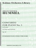 Concerto for Piano No. 3 in B minor, Op. 89 Cover Image