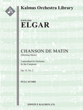 Chanson de Matin, Op. 15/2 [composer's transcription] Cover Image