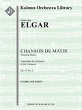 Chanson de Matin, Op. 15/2 [composer's transcription] Cover Image