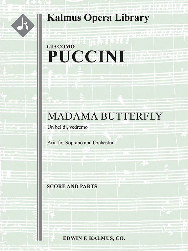 Madama Butterfly, Act II, Sc. 1 Aria: Un bel di, vedremo (soprano) Cover Image
