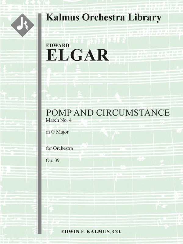 Pomp and Circumstance Marches, Op. 39: No. 4 in G Cover Image
