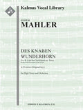 Des Knaben Wunderhorn, No. 8: Lied des Verfolgten im Turm, GMW 34, high voice (D minor, original key) Cover Image