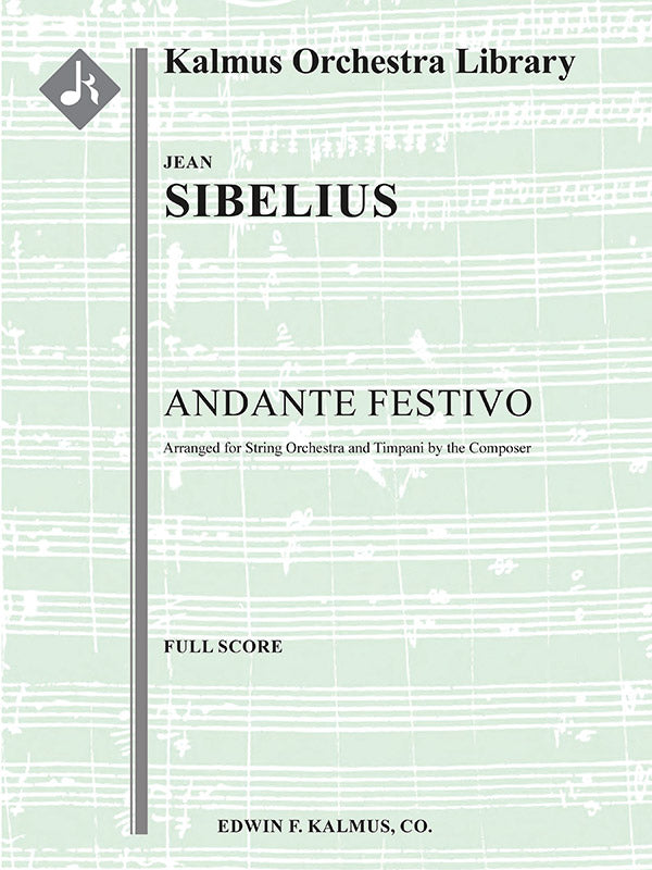 Andante Festivo (Op. 117a) Cover Image