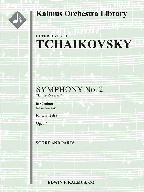 Symphony No. 2 in C minor, Op. 17 'Little Russian' (2nd version - 1880) Cover Image