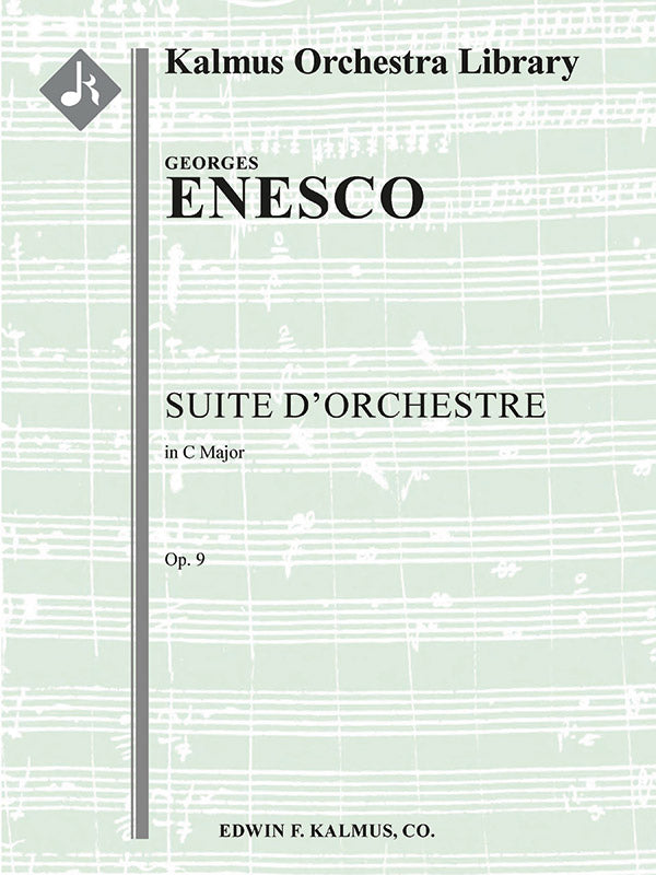 Suite d'Orchestre, Op. 9 Cover Image
