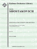 Sinfonia (Symphony) for String Orchestra from String Quartet No.8, Op.110 Cover Image