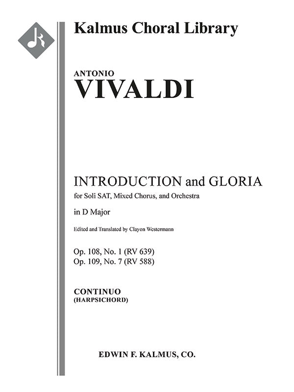 Introduction [Jubilate], RV 639 (Op. 108/1) and Gloria (Op. 109/7), RV 588 Cover Image