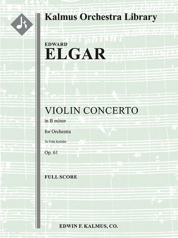 Violin Concerto in B minor, Op. 61 Cover Image