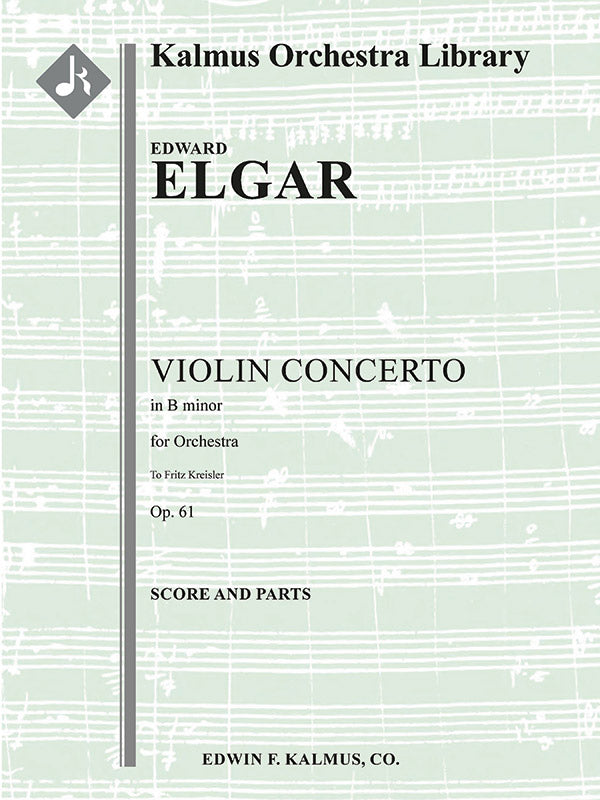 Violin Concerto in B minor, Op. 61 Cover Image