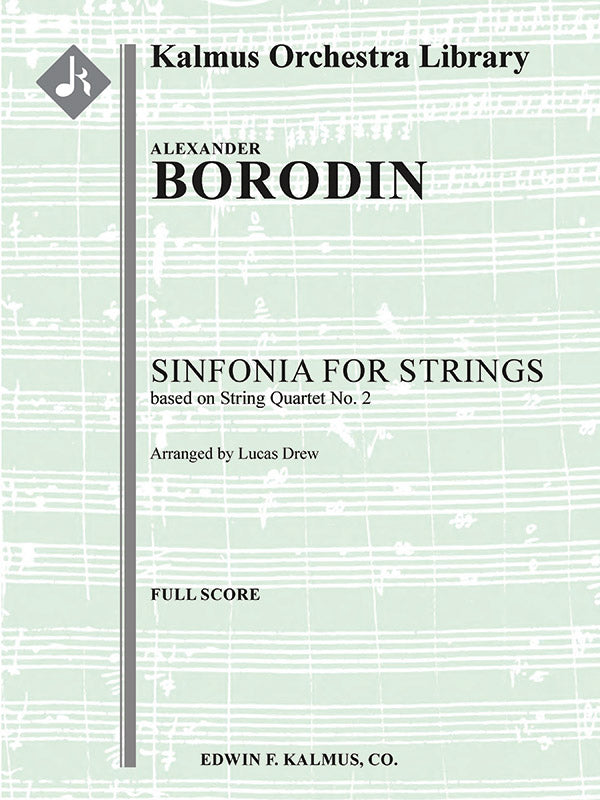 Sinfonia for Strings  [String Quartet No. 2] Cover Image