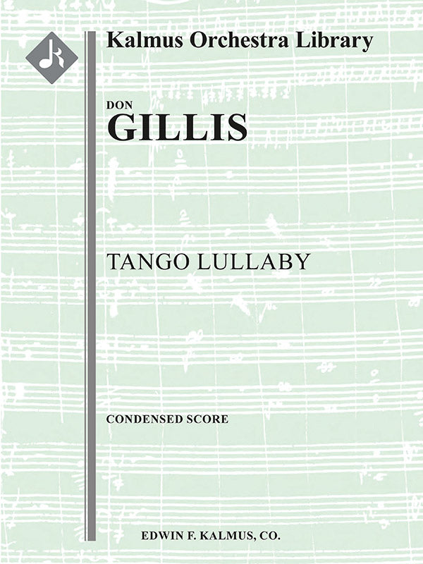 Tango Lullaby for Orchestra Cover Image