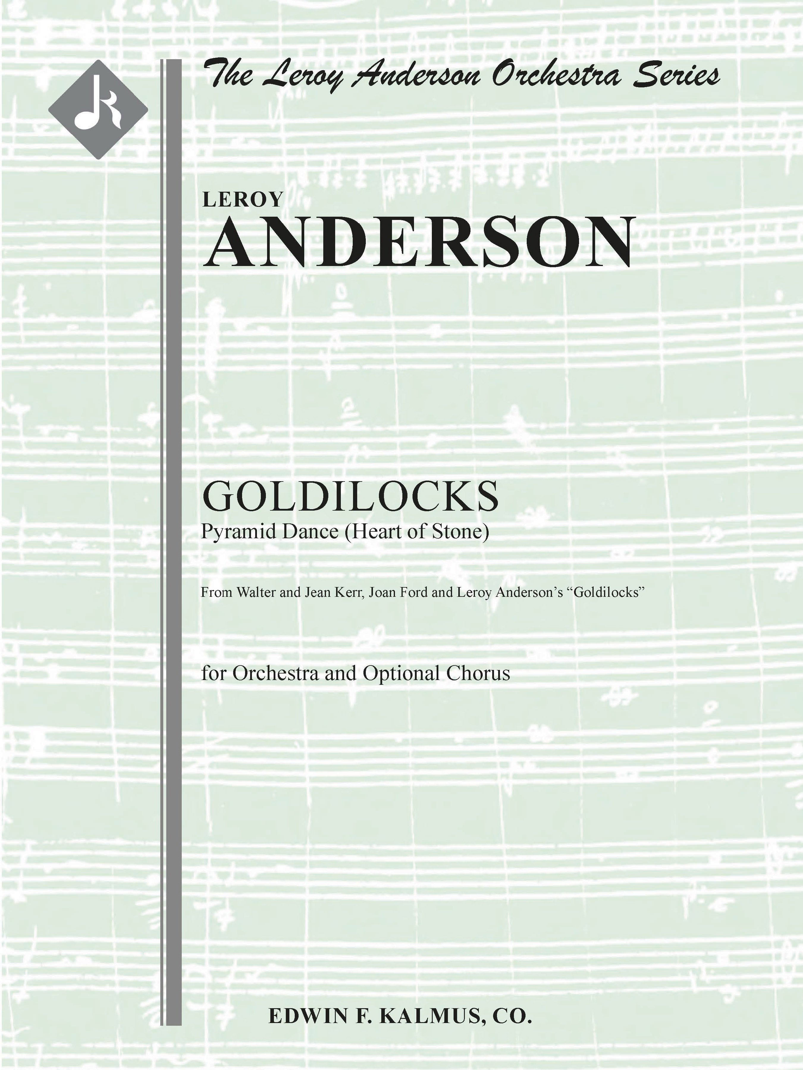 Goldilocks: Pyramid Dance (Heart of Stone) for Orchestra and Optional Chorus Cover Image