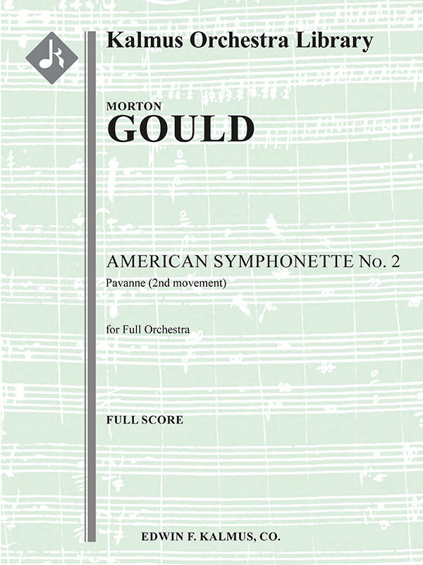 American Symphonette No. 2: Pavanne (2nd Movement) Cover Image