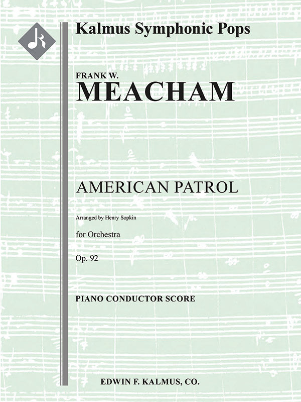American Patrol, Op. 92 Cover Image