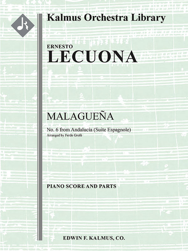 Andalucia Suite: No. 6 Malaguena Cover Image