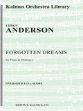 Forgotten Dreams for Piano and Orchestra Cover Image