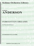 Forgotten Dreams for Piano and Orchestra Cover Image