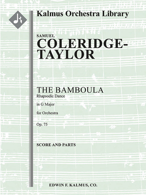 The Bamboula; Rhapsodic Dance, Op. 75 Cover Image