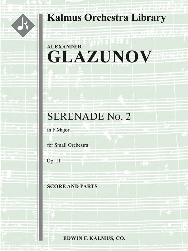 Serenade No. 2 in F Major, Op. 11 Cover Image