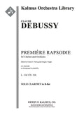 Premiere Rapsodie pour Clarinet et Orchestre (First Rhapsody for Clarinet & Orchestra) Cover Image