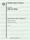 Madama Butterfly (complete opera in 3 acts; reduced orchestration) Cover Image