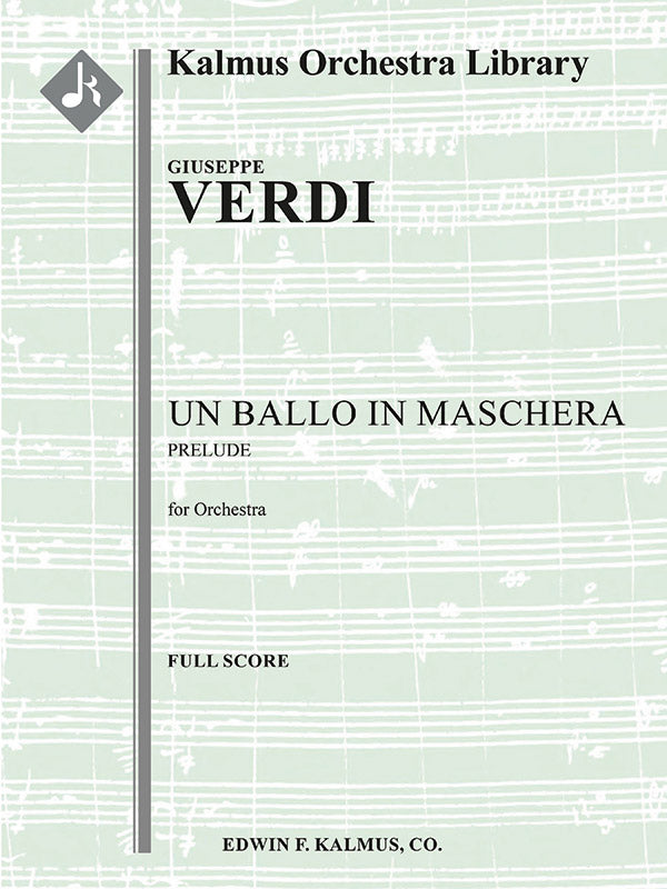 Un Ballo in Maschera: Act I, Prelude Cover Image