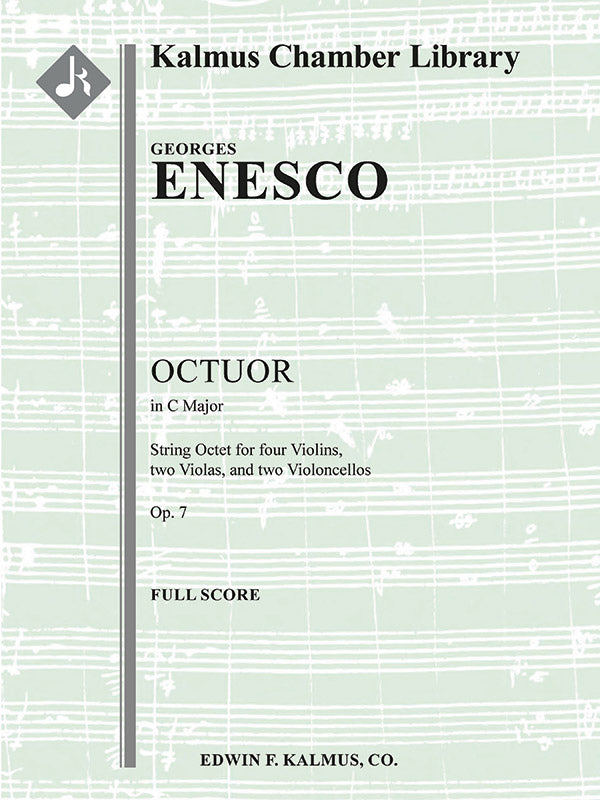 Octuor in C, Op. 7 (String Octet in One Movement) Cover Image