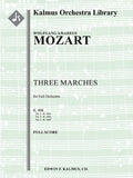 Three Marches, K. 408 Cover Image