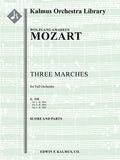 Three Marches, K. 408 Cover Image