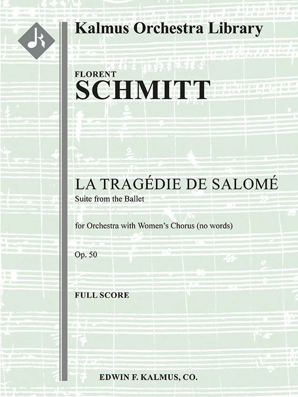 La Tragedie de Salome, Op. 50 (Suite) Cover Image