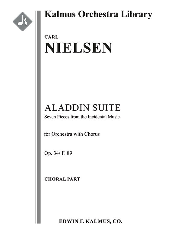 Aladdin Suite, Op. 34/F. 89 Cover Image