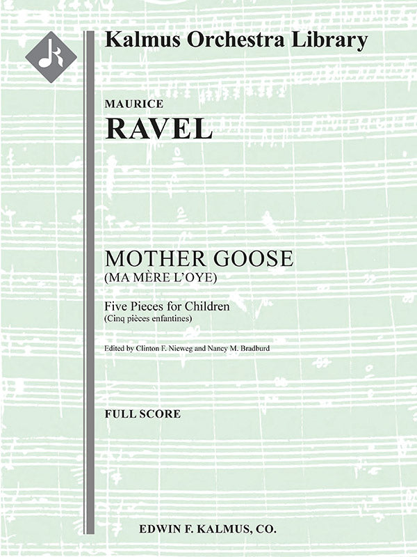 Mother Goose: Five Pieces for Children (Ma Mere L'oye) Cover Image