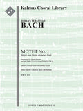 Motet No. 1: Singet dem Herrn ein neues Lied, BWV 225 Cover Image