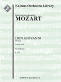 Don Giovanni, K. 527: Overture (composer's ending) Cover Image