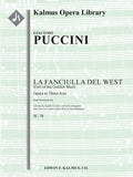 Fanciulla del West, La (Girl of the Golden West) [full orchestration] Cover Image