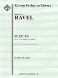 Miroirs, No. 3: Une Barque sur l'Ocean [composer's transcription] Cover Image