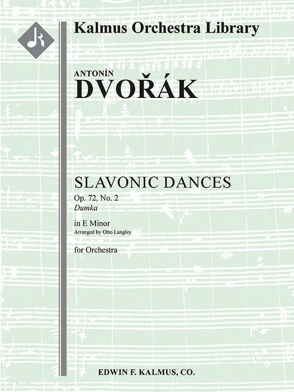 Slavonic Dances, Op. 72/B. 147: No. 2 in E minor Cover Image