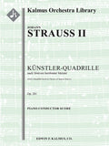 Kuenstler-Quadrille (Artist's Quadrille), Op. 201 Cover Image