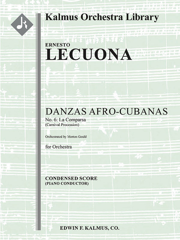 Danzas Afro-Cubanas, No. 6: La Comparsa (Carnival Procession) Cover Image
