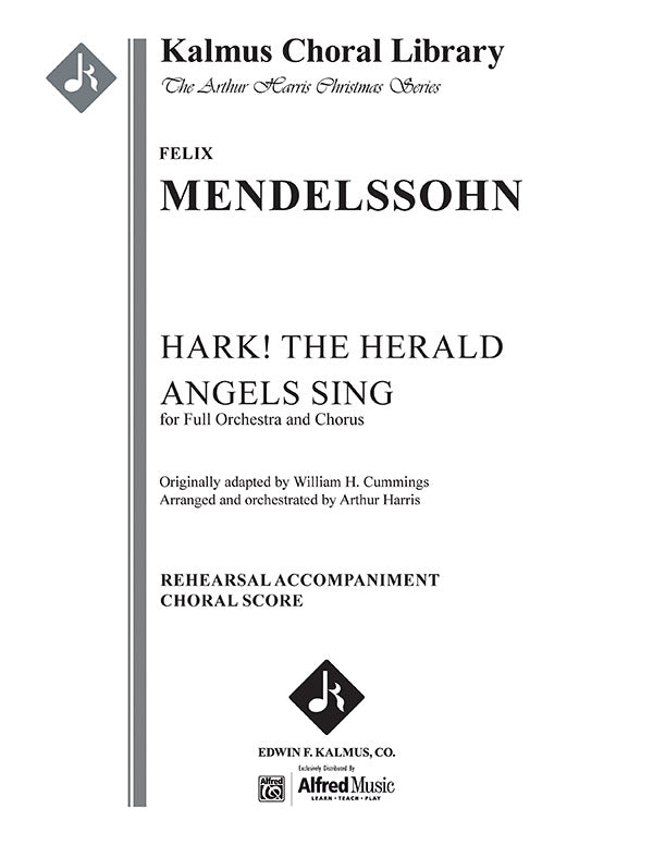 Hark! the Herald Angels Sing [Arranged by Cummings from Festgesang; No. 2] Cover Image