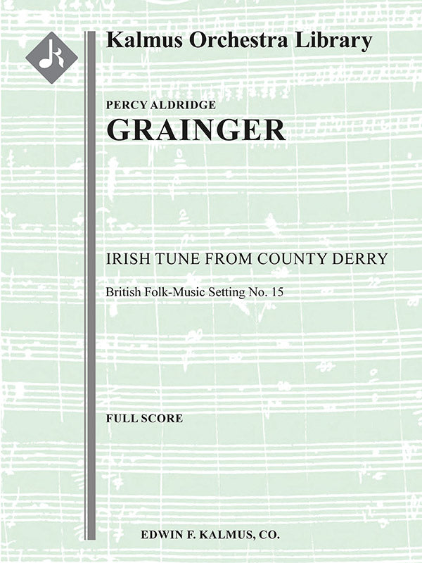 Irish Tune from County Derry: British Folk Music Settings, No. 15 Cover Image