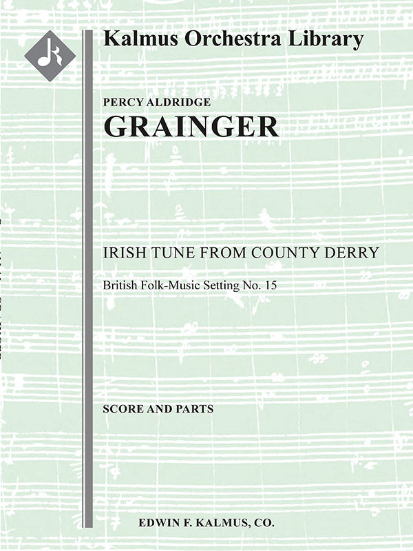 Irish Tune from County Derry: British Folk Music Settings, No. 15 Cover Image