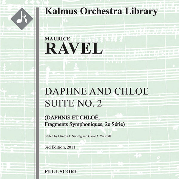 Daphnis et Chloe: Suite No. 2 (3rd Edition) Cover Image