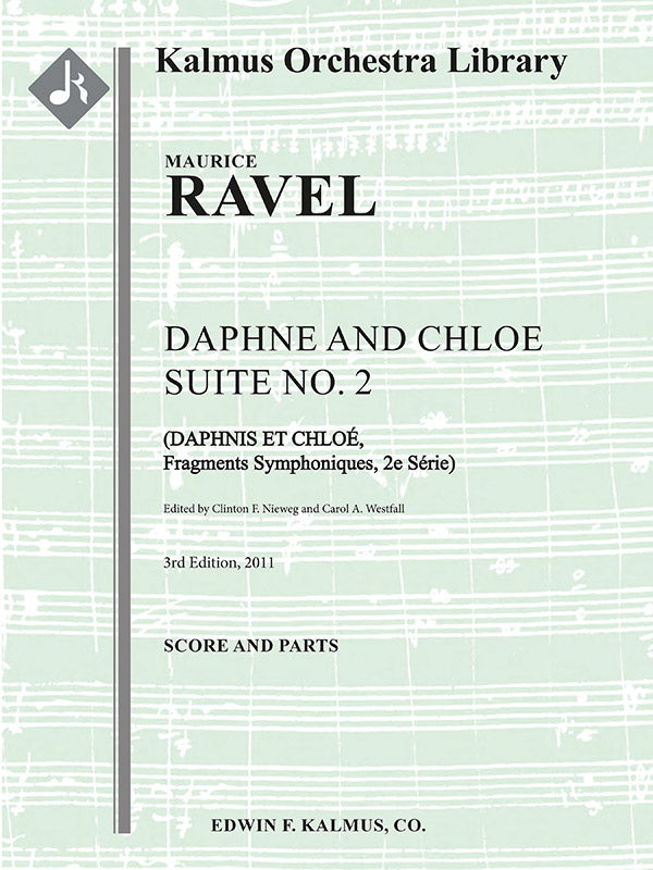 Daphnis et Chloe: Suite No. 2 (3rd Edition) Cover Image