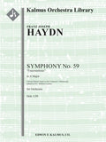 Symphony No. 59 in A 'Feuersinfonie' (Fire) [Hob. I:59; critical edition] Cover Image