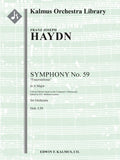 Symphony No. 59 in A 'Feuersinfonie' (Fire) [Hob. I:59; critical edition] Cover Image